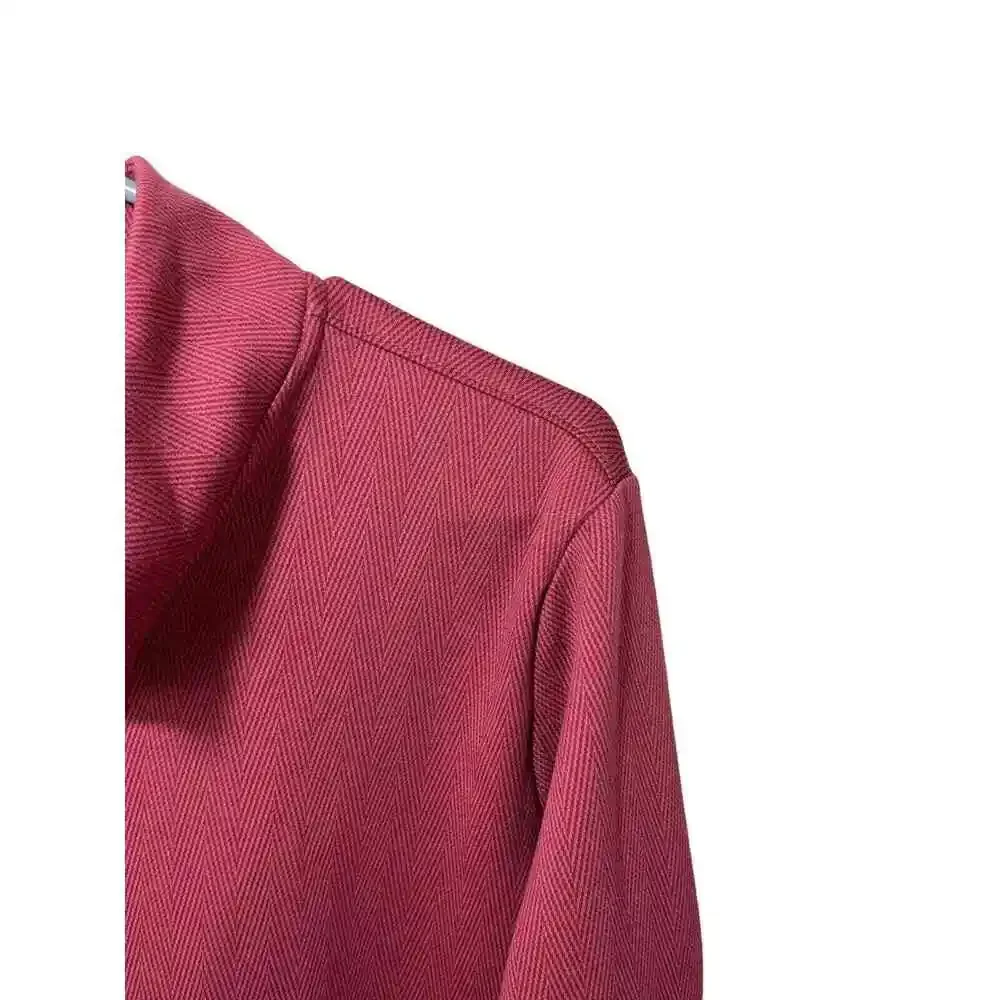 Nike Therma-Fit Half-Zip Top DD6572-690 Large Red Sweatshirt Women’s Long Sleeve